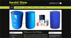 Desktop Screenshot of harshilchem.com